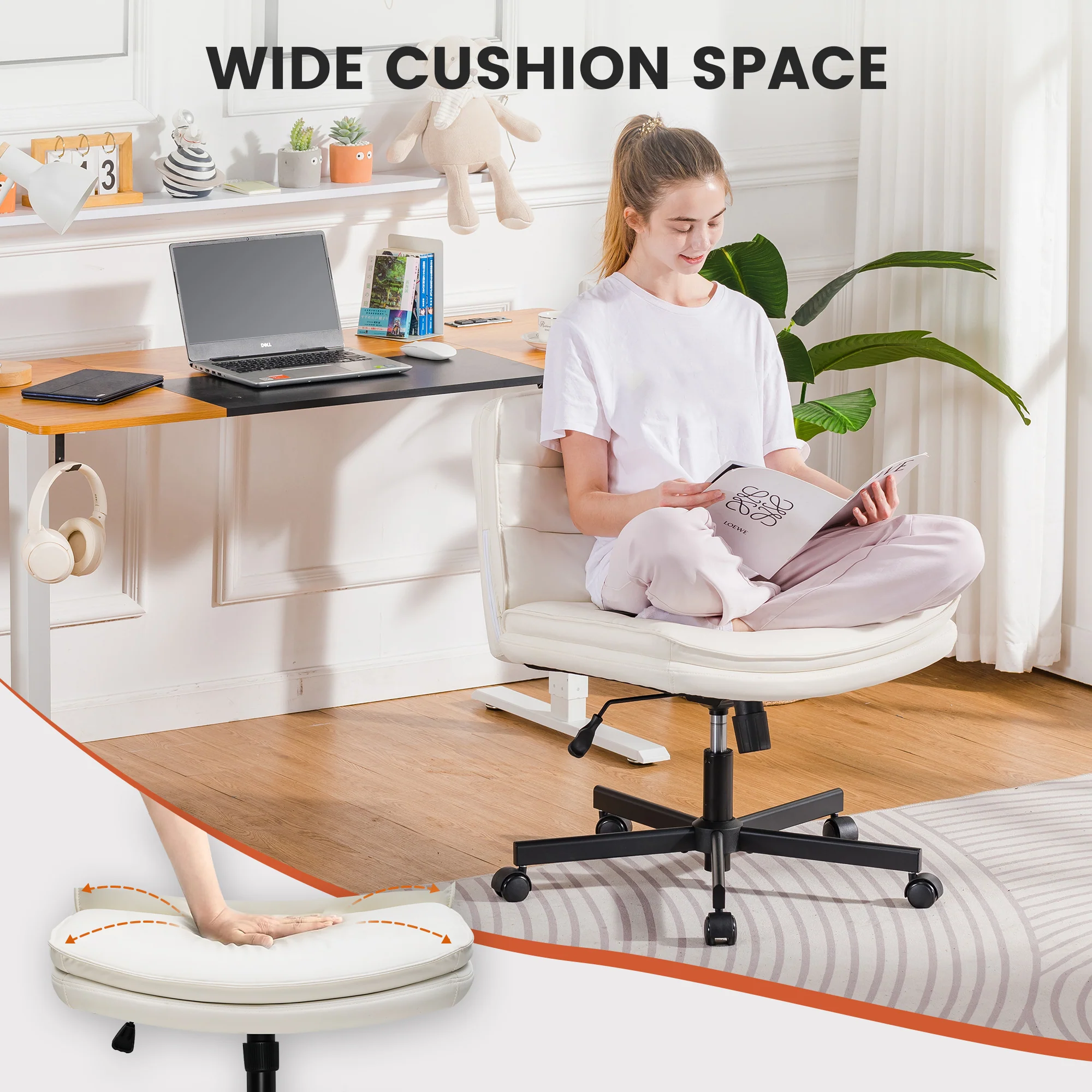 Cross Legged Chair CH310 - Image 6
