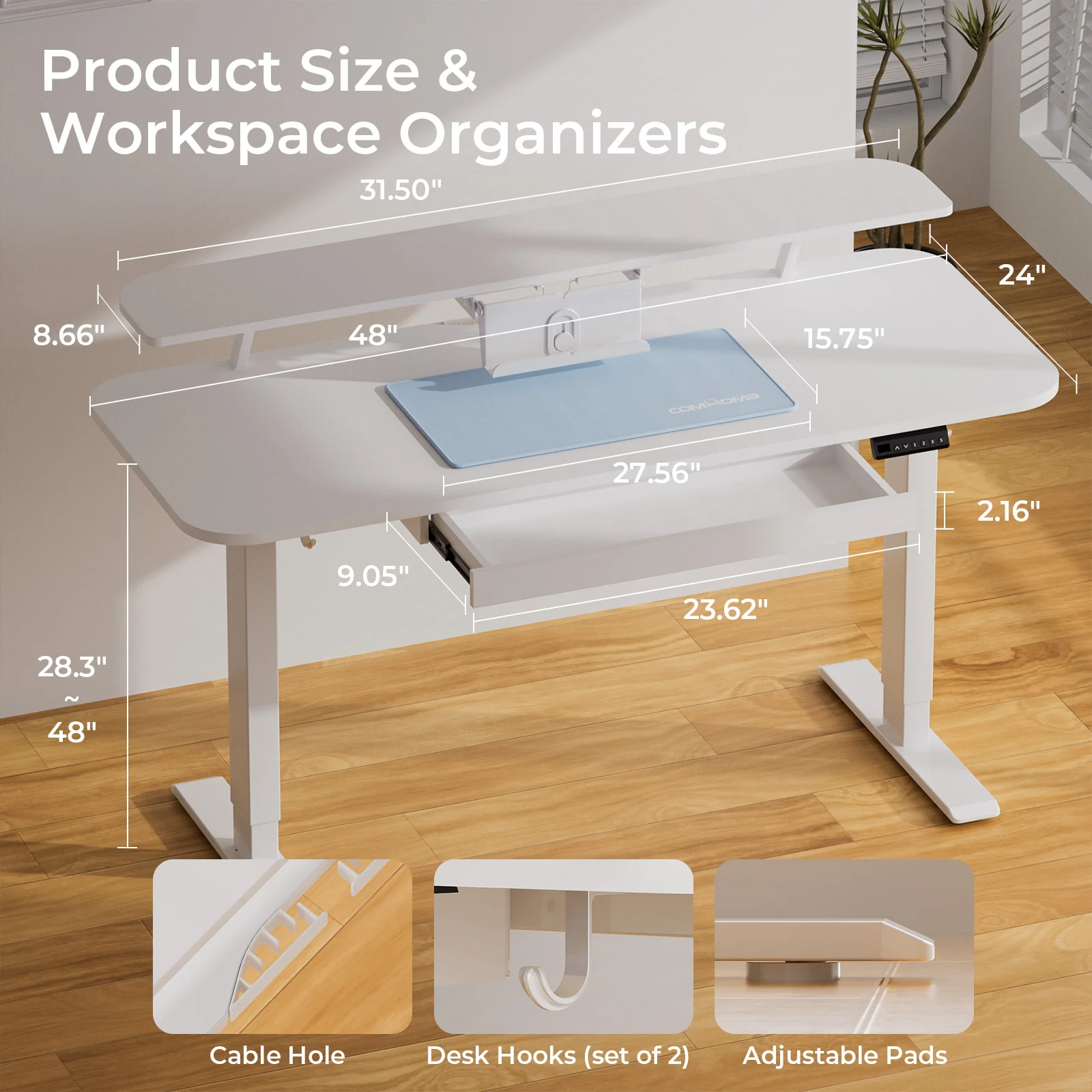 Standing Desk DTS118 - Image 11
