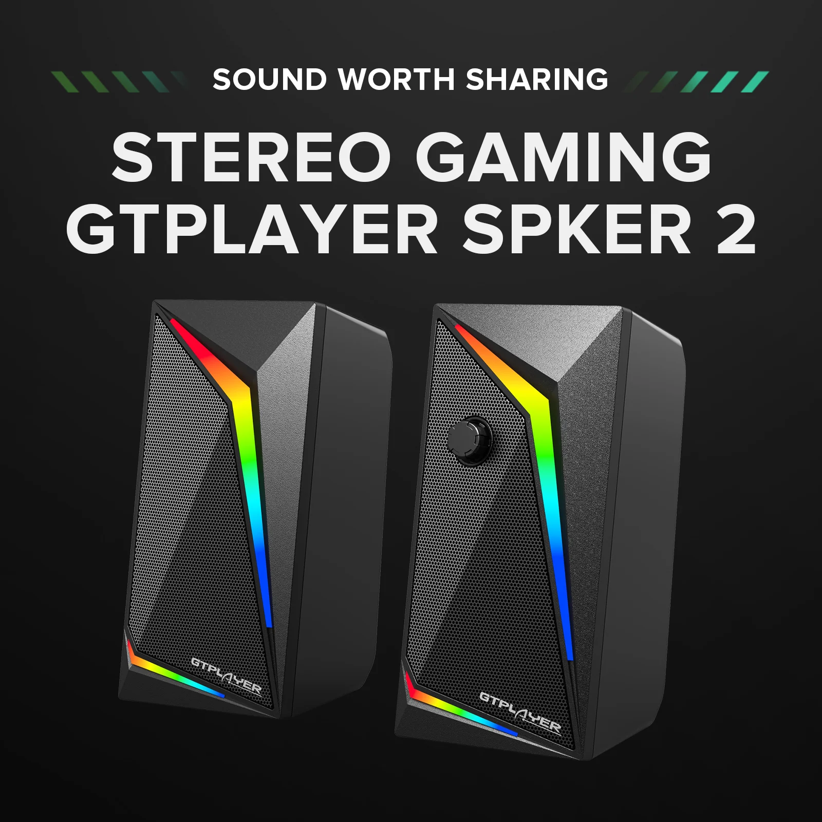 Gaming Bluetooth Lynck Speaker GT-Spker 2 - Image 6