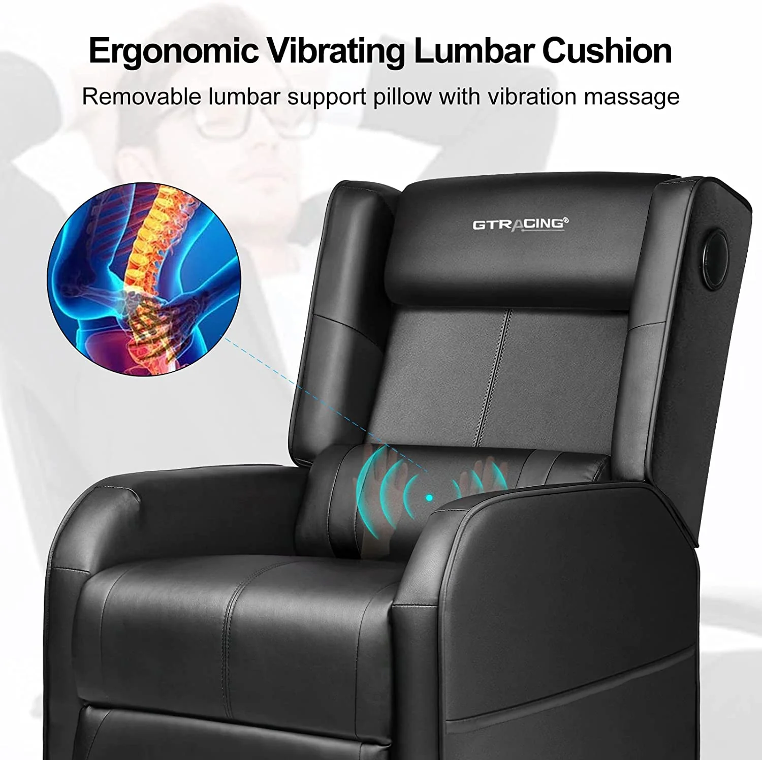 Gaming Recliner Chair GT208M - Image 44