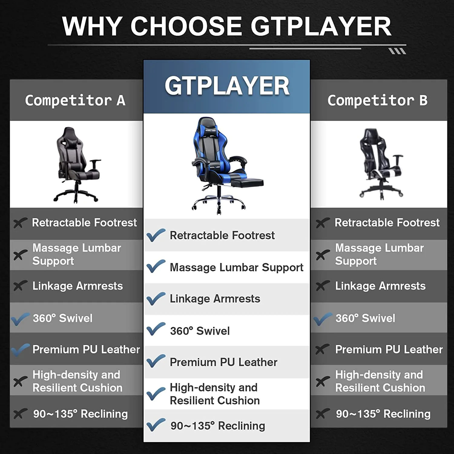 Footrest Series GT800A - Image 35