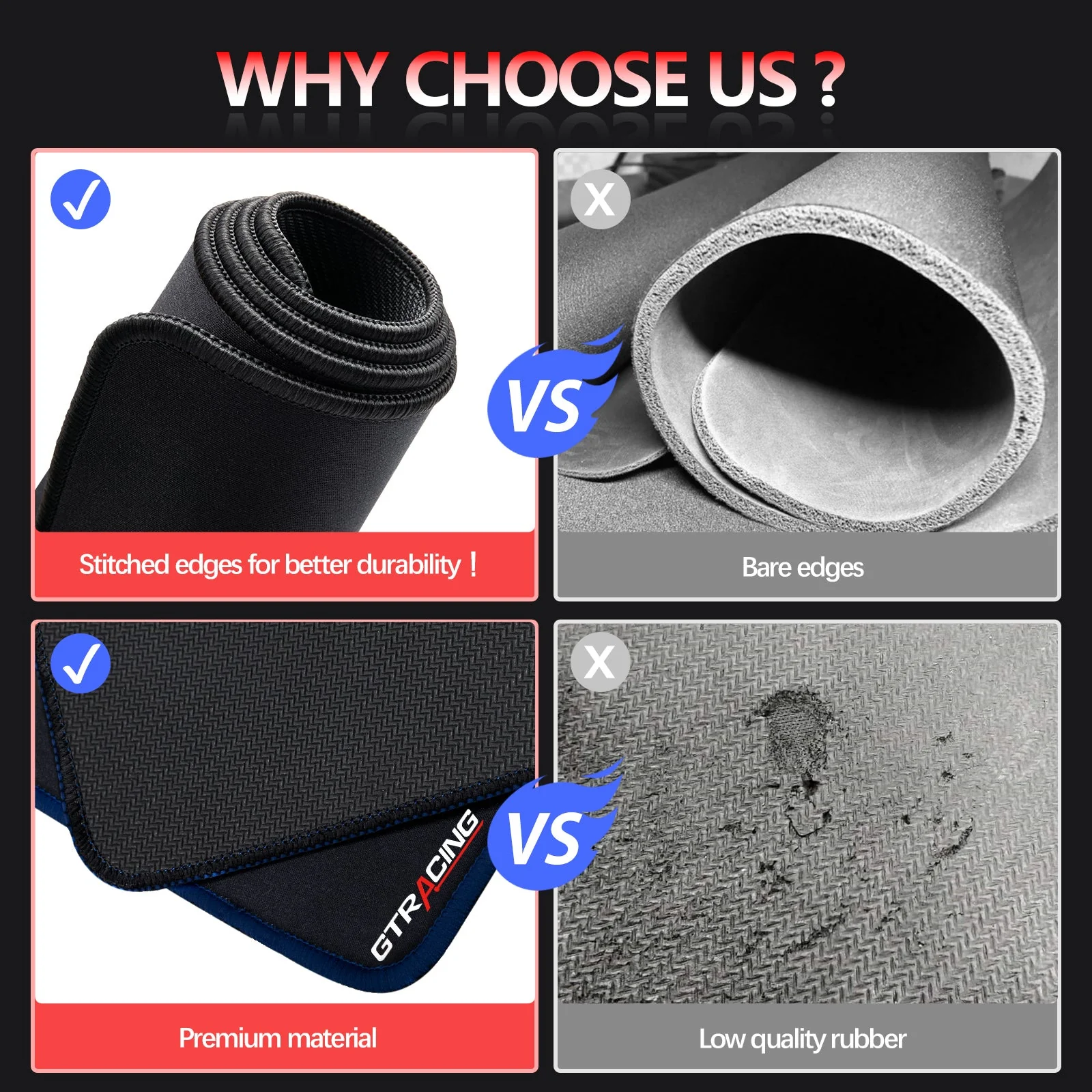 Gaming Mouse Pad  GT875 (2Pcs) - Image 20