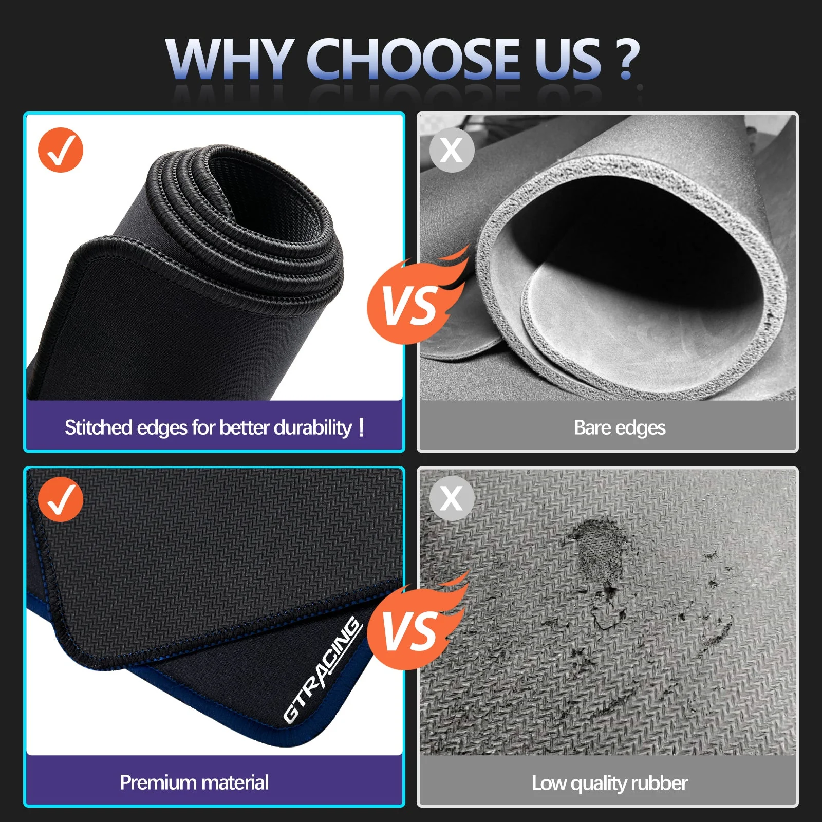 Gaming Mouse Pad  GT875 (2Pcs) - Image 33