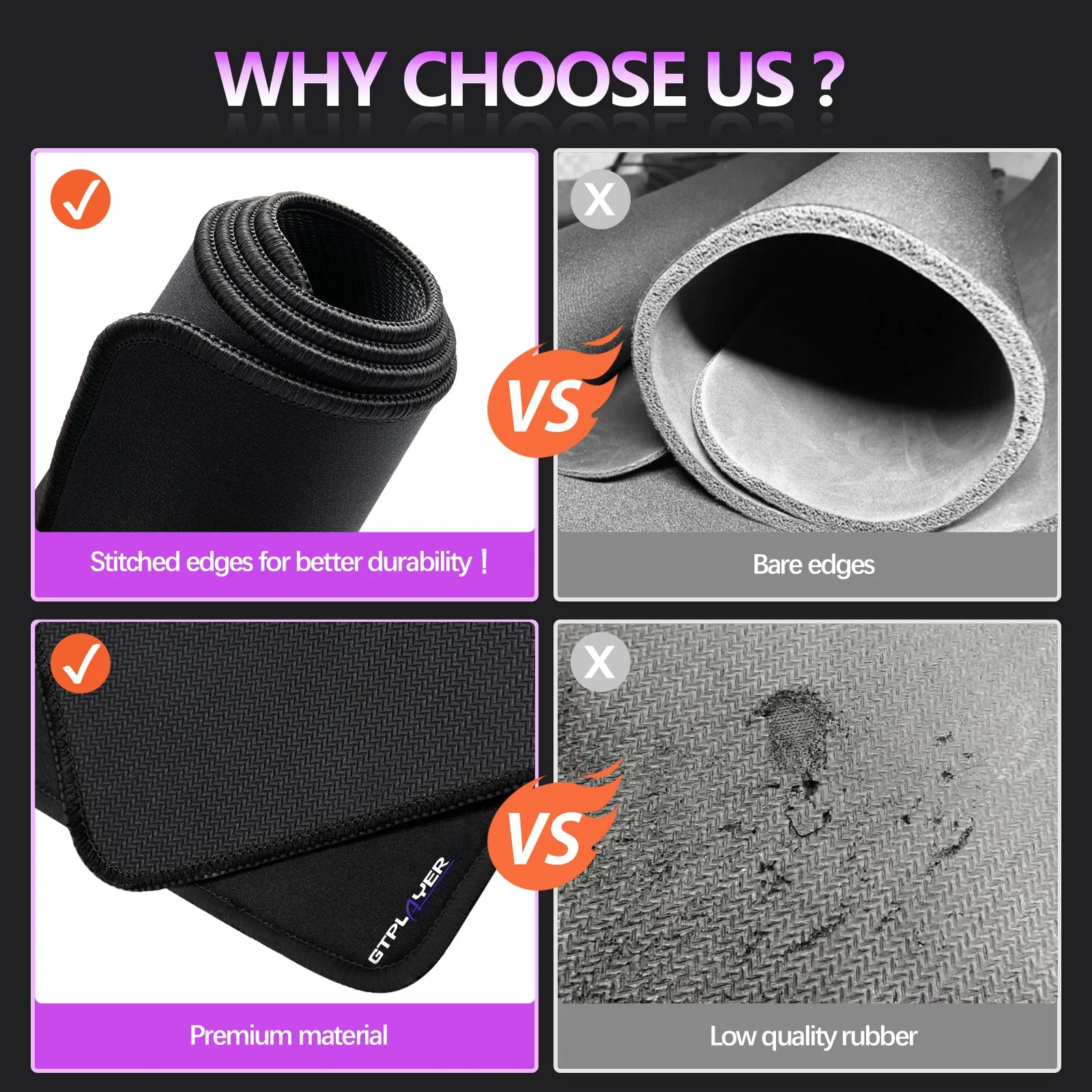 Gaming Mouse Pad  GT875 (2Pcs) - Image 46