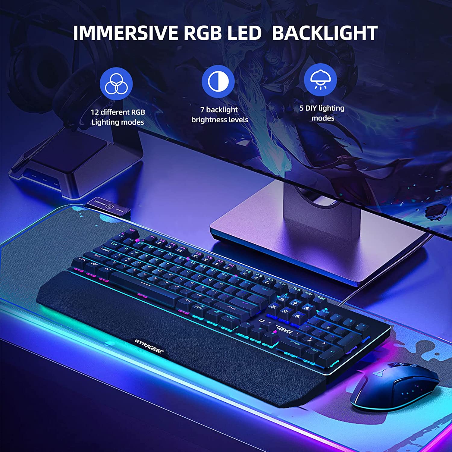 Mechanical Gaming Keyboard GT883 - Image 7