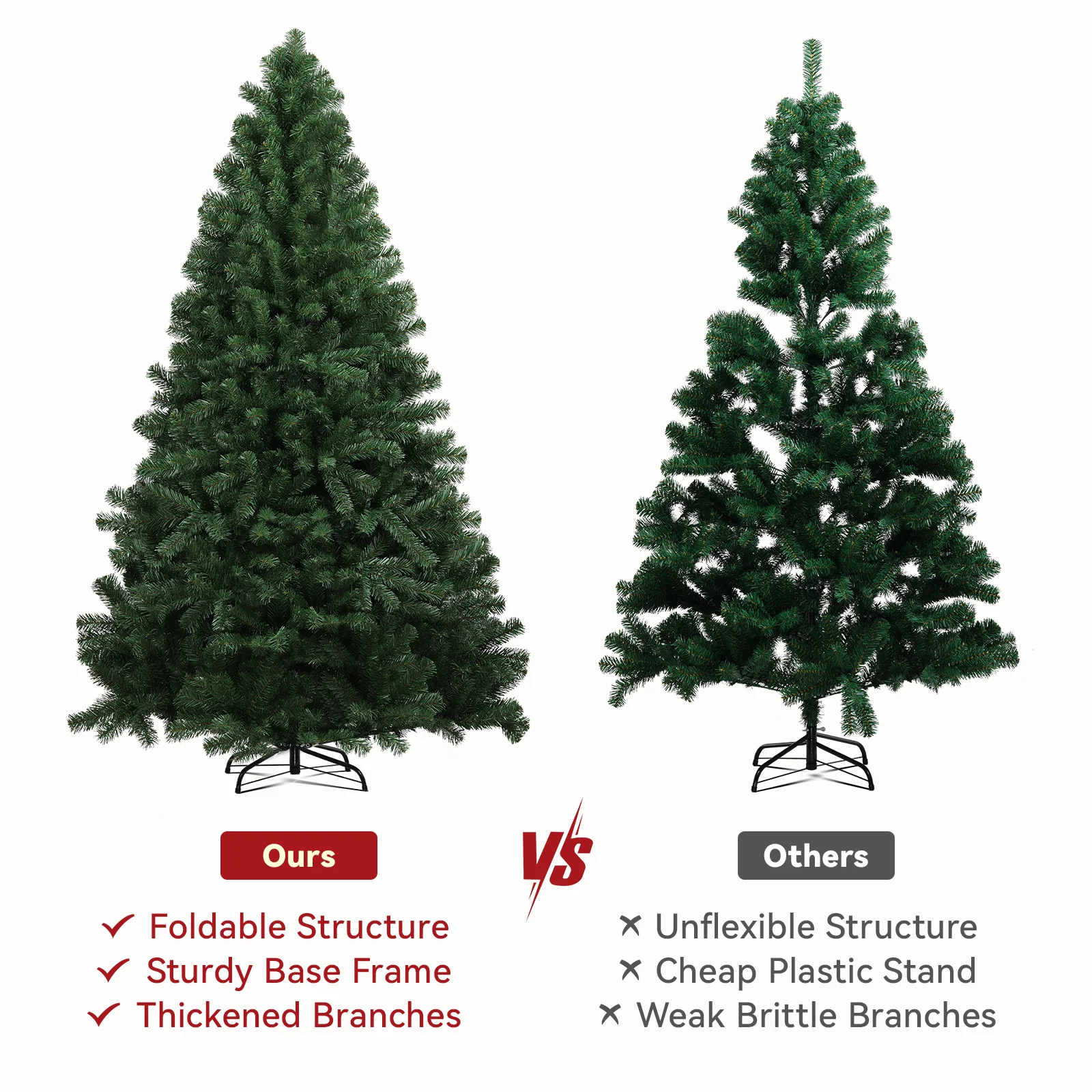 Artificial Christmas Fir Tree H-CT003 - Image 7