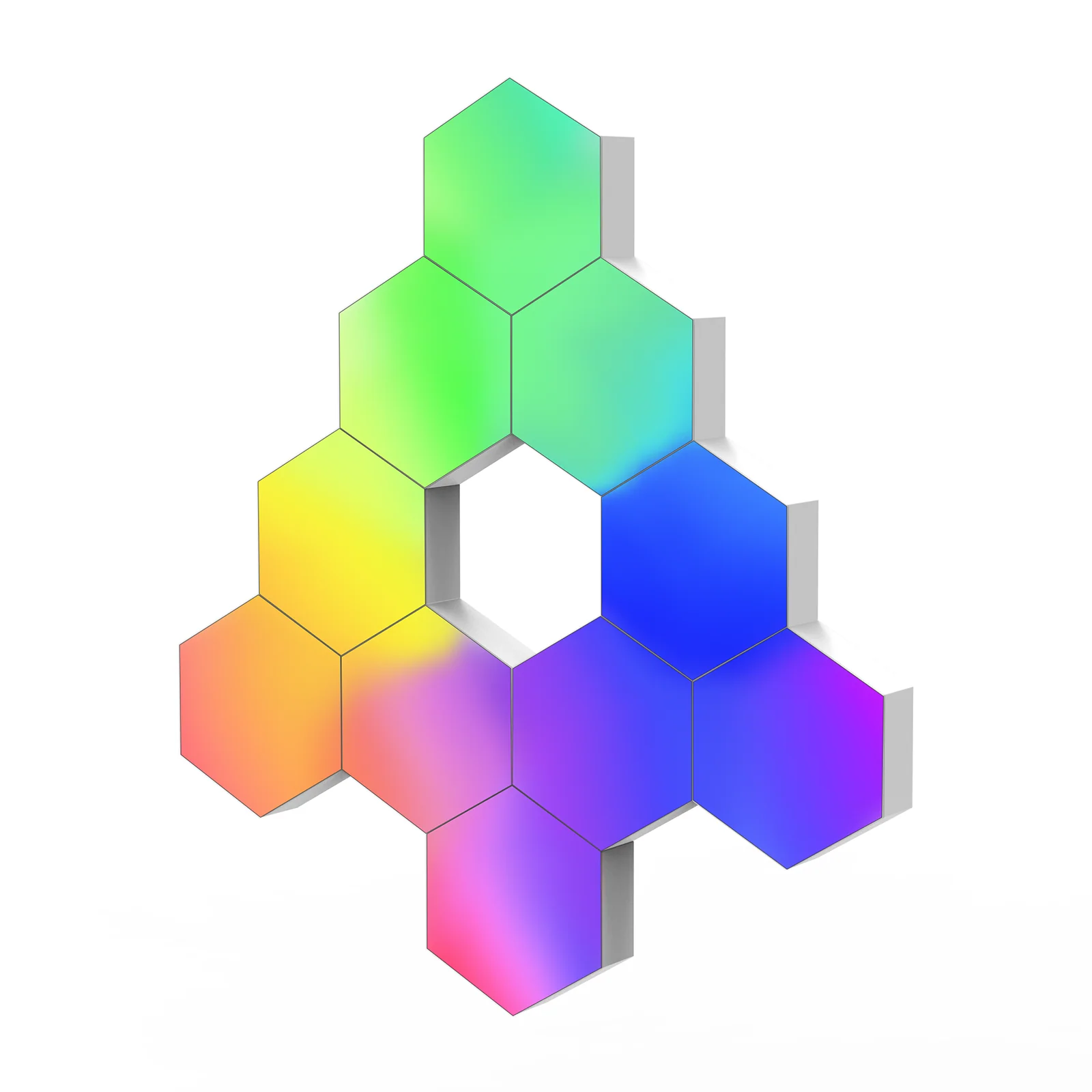 Hexagon LED Wall Light Panels  (10 Pack) - Image 5