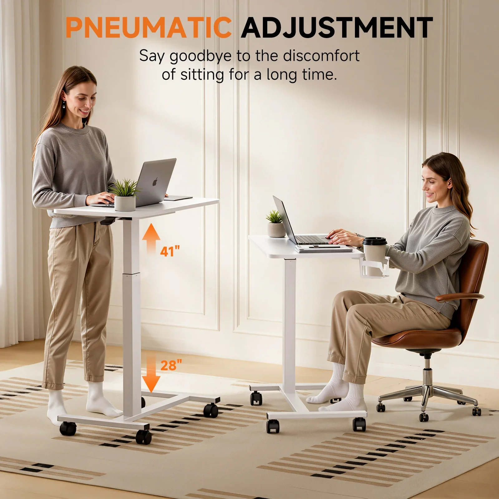 Adjustable Overbed Table LT002 - Image 10