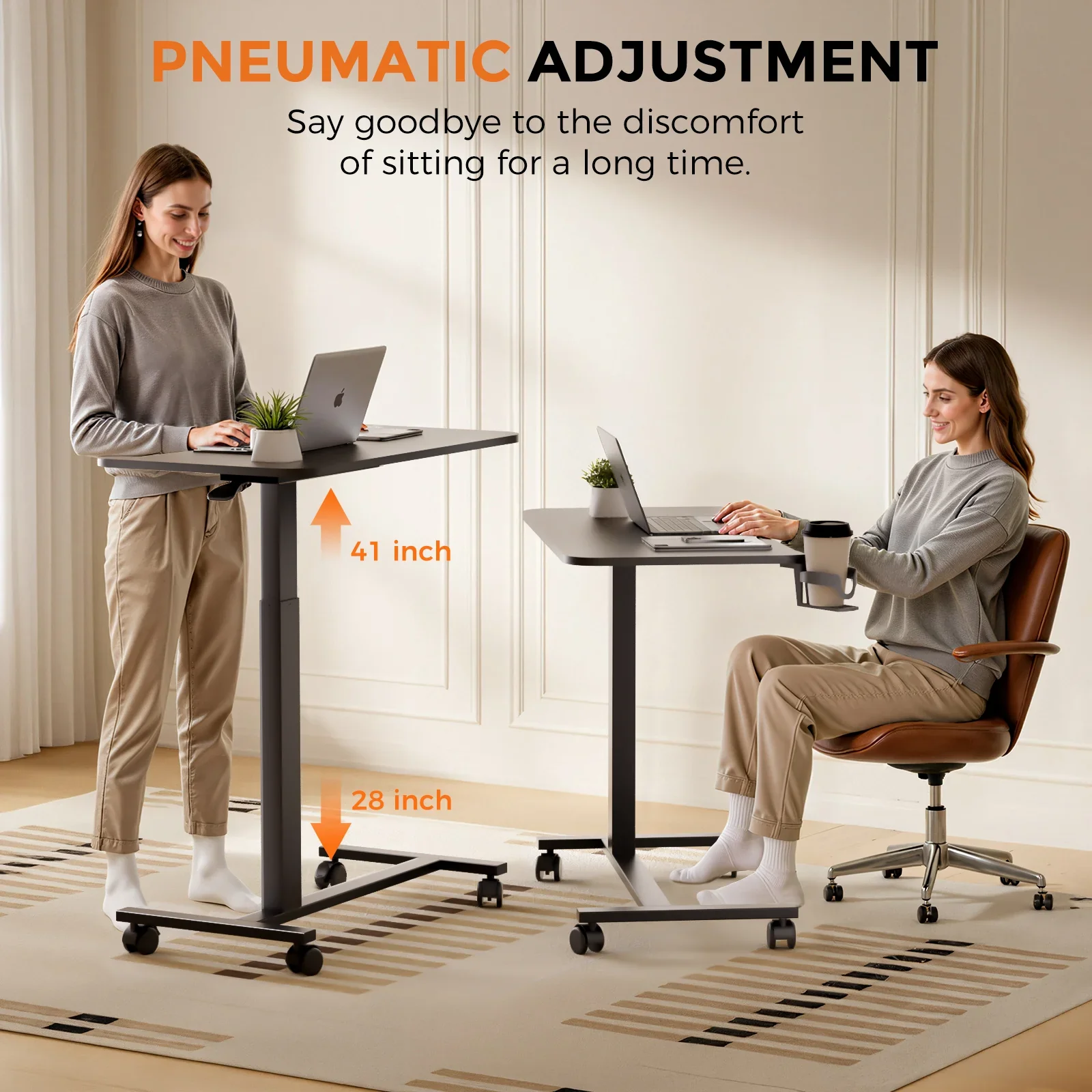 Adjustable Overbed Table LT002 - Image 26