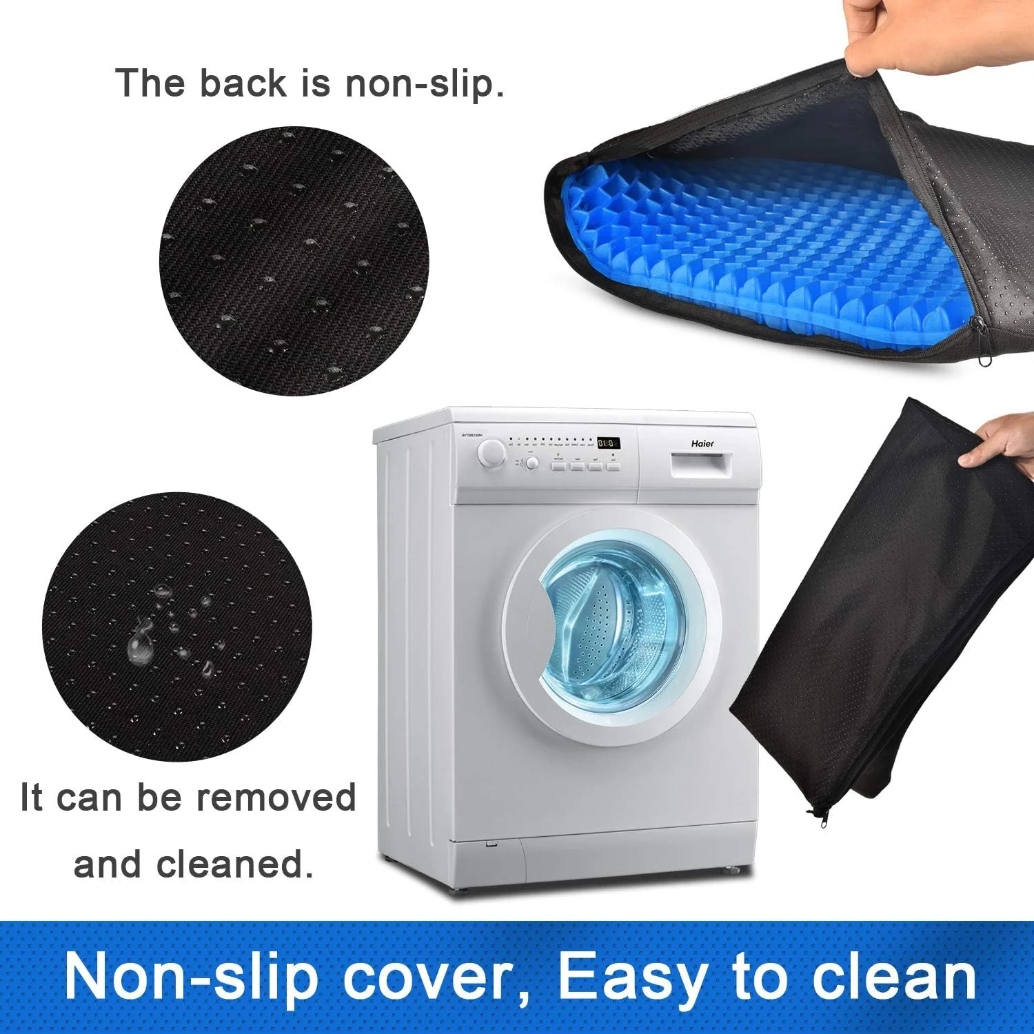 Gaming Chair Gel Seat Cushion - Image 7